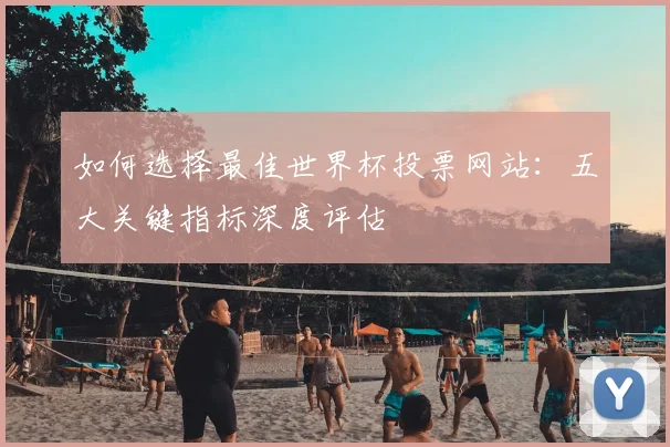 如何选择最佳世界杯投票网站:五大关键指标深度评估